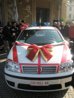 Inaugurazione auto CRI 1097