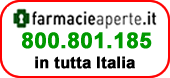Farmacie aperte in tutta Italia