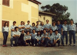 1988 - Foto di gruppo - Manifestazione con dimostrazioni di Soccorso